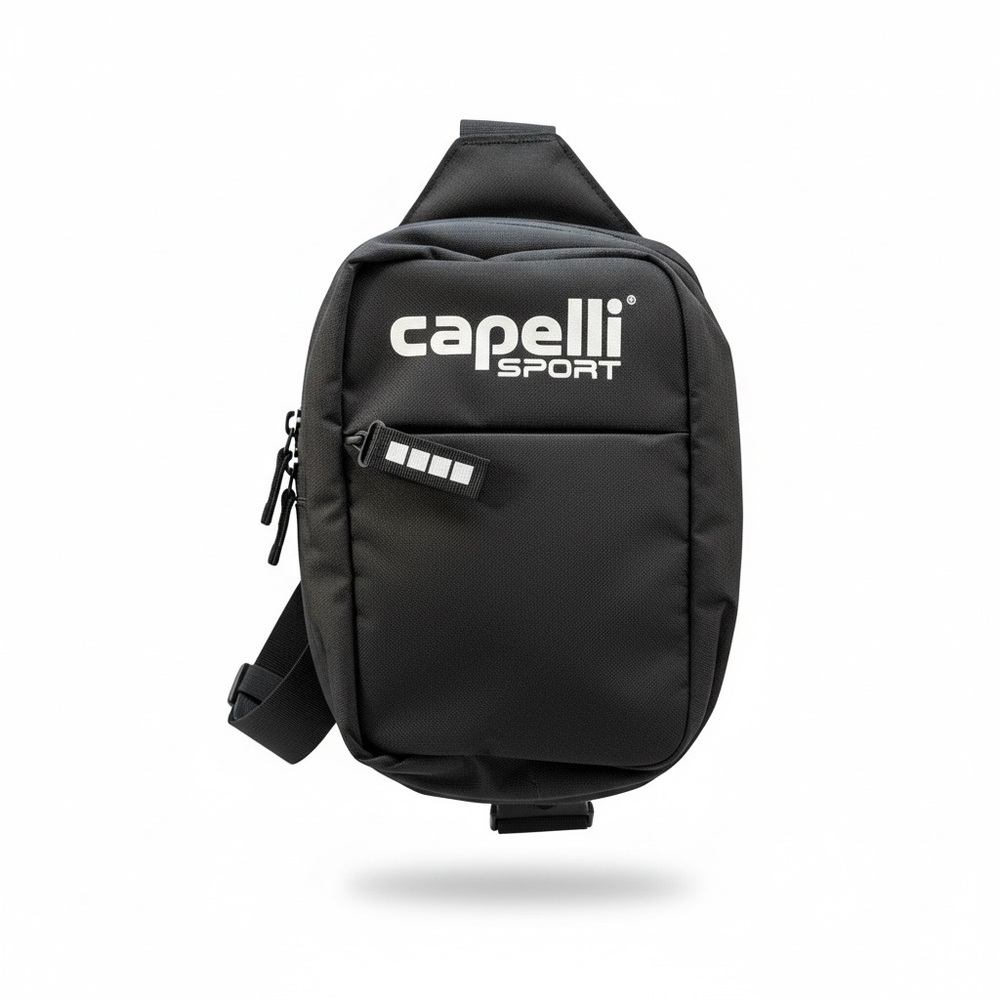 Capelli of New York Black Crossbody Sling Bag